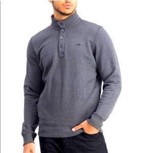 NWT Men’s Travis Matthew Wall Mock Neck pull over size L
